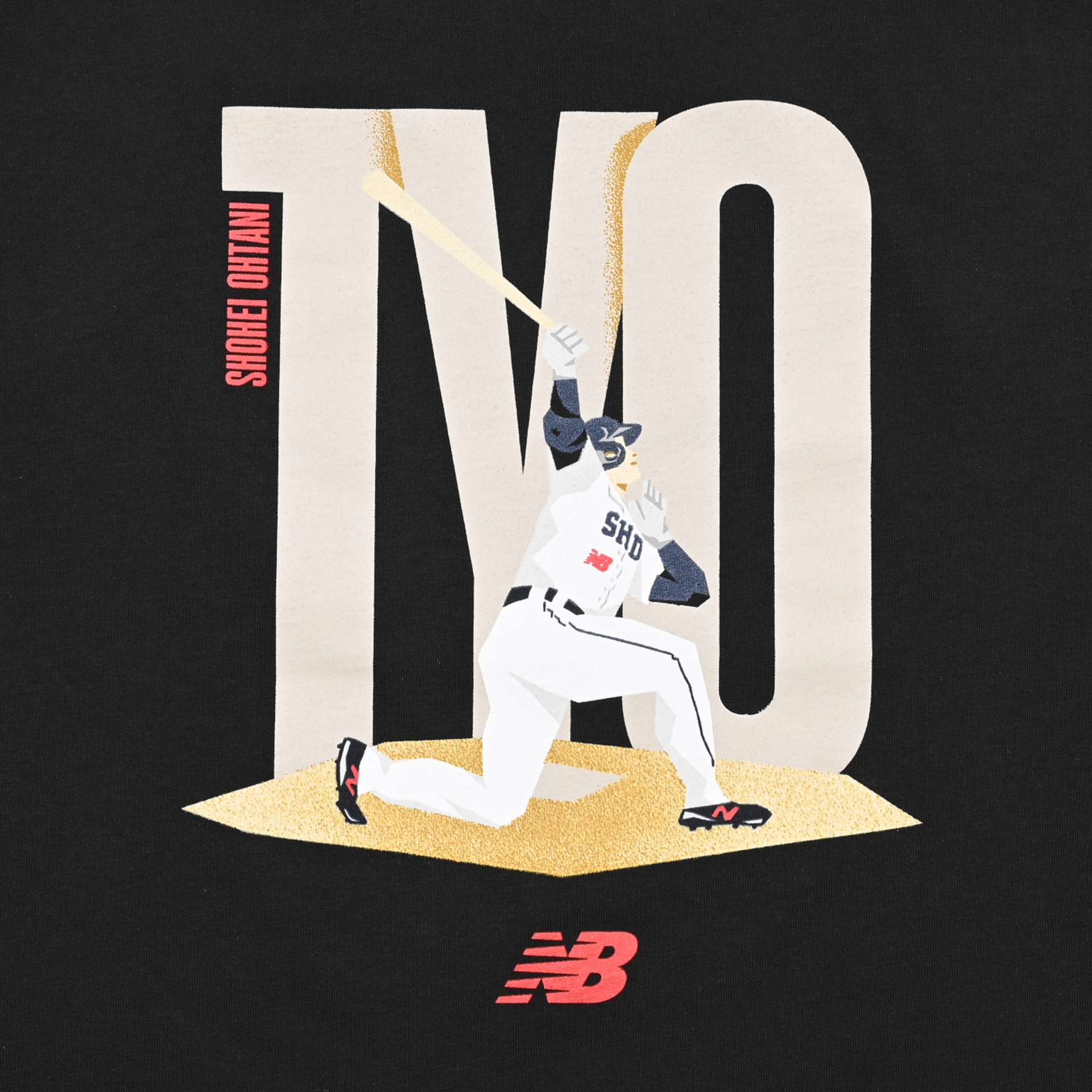 New Balance 大谷翔平シグネチャー Made in USA ショートスリーブTシャツ #1, MT61E7L4BK