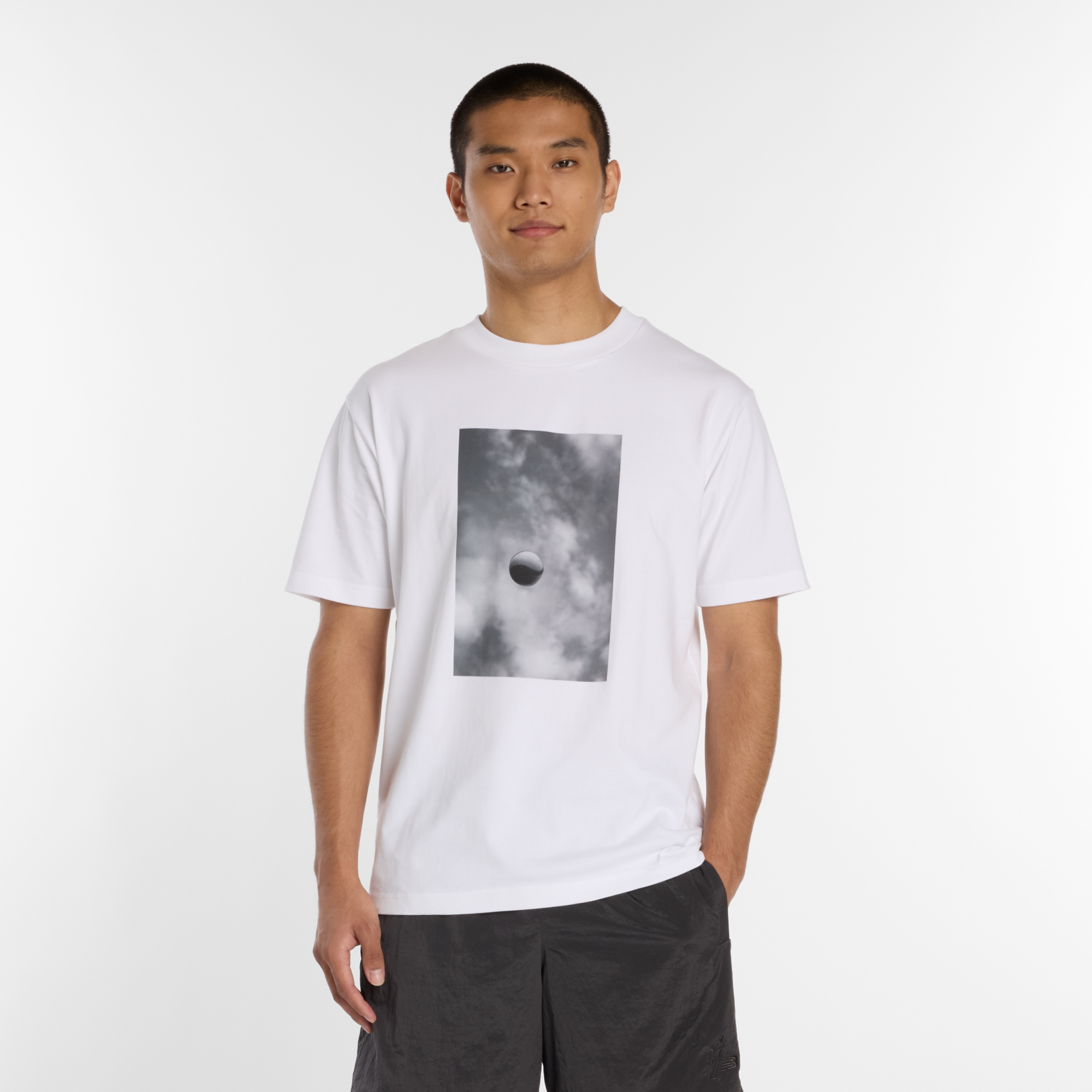 New Balance 大谷翔平シグネチャーフォト半袖Tシャツ2, MT61V6E3WT