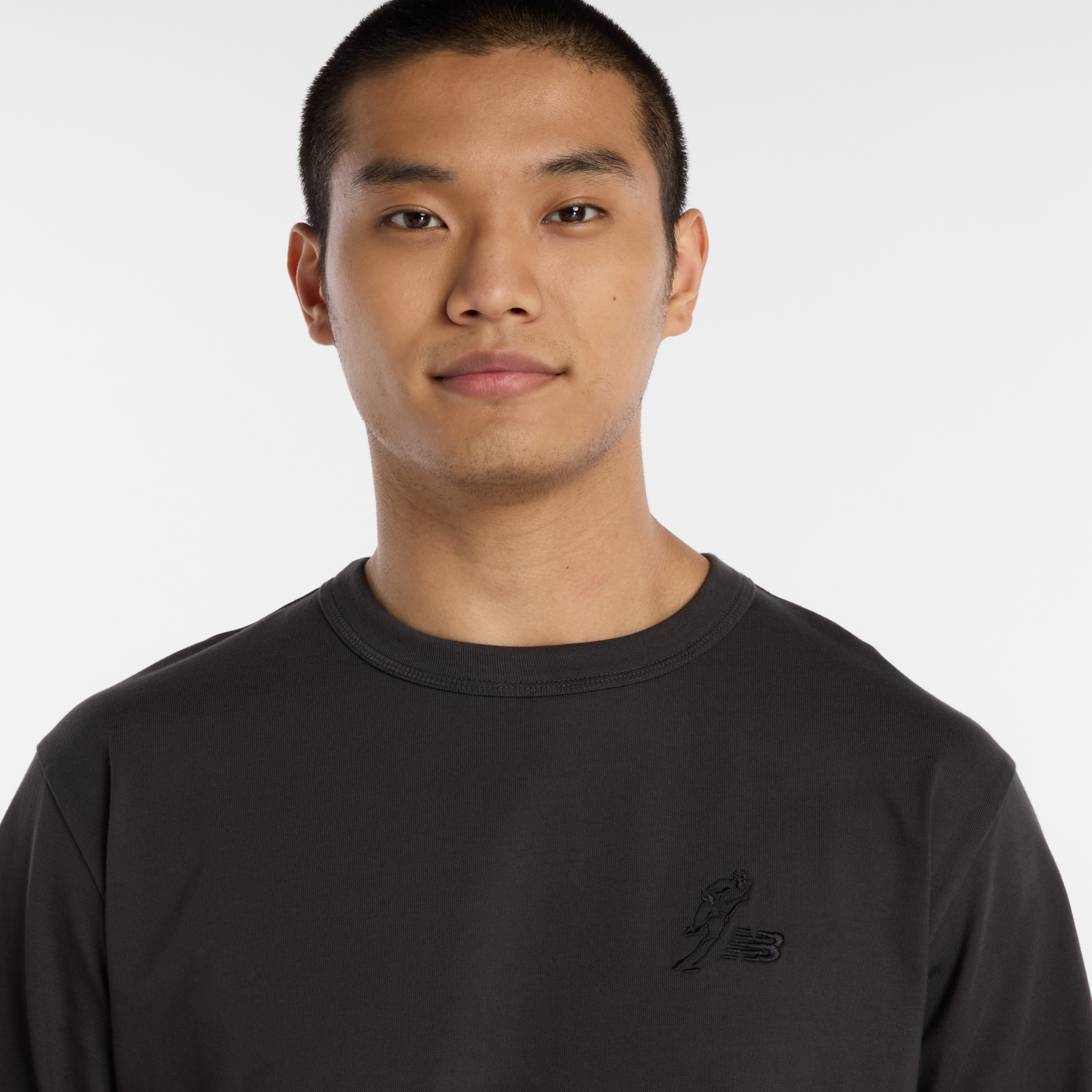 New Balance 大谷翔平シグネチャーヘビーオンス長袖Tシャツ, MT61035MABR