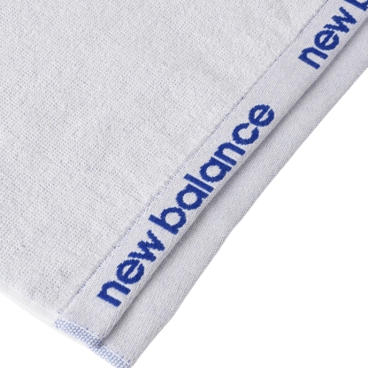 New Balance ジャガードフェイスタオル ビッグフライングNBロゴ, LAM45772WR