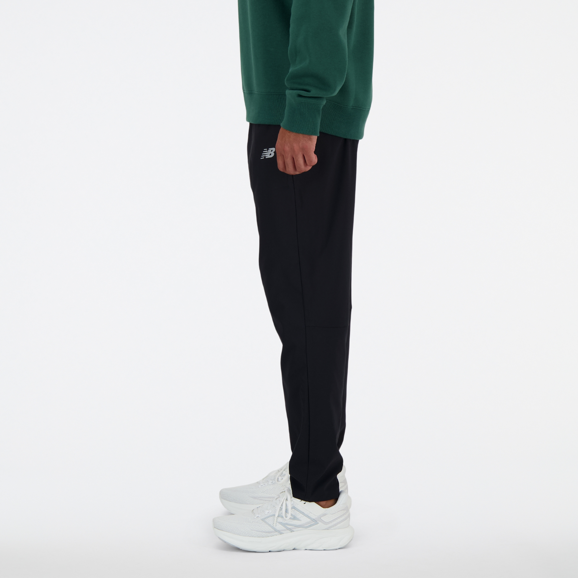New Balance AC テーパードパンツ28インチ（レギュラー）, AMP41060BK