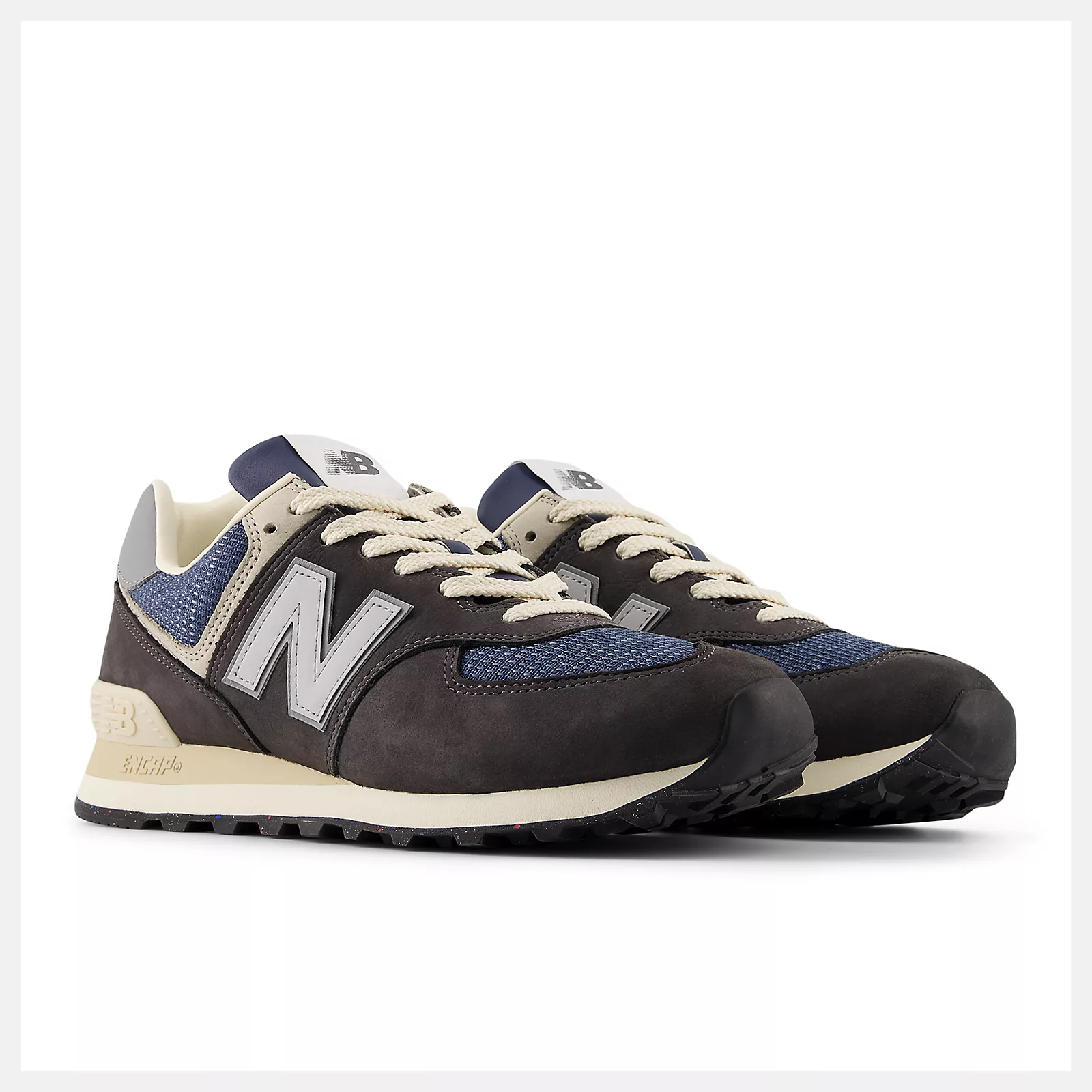 New Balance 574 U574SGG BLACK CEMENT with SLATE GREY