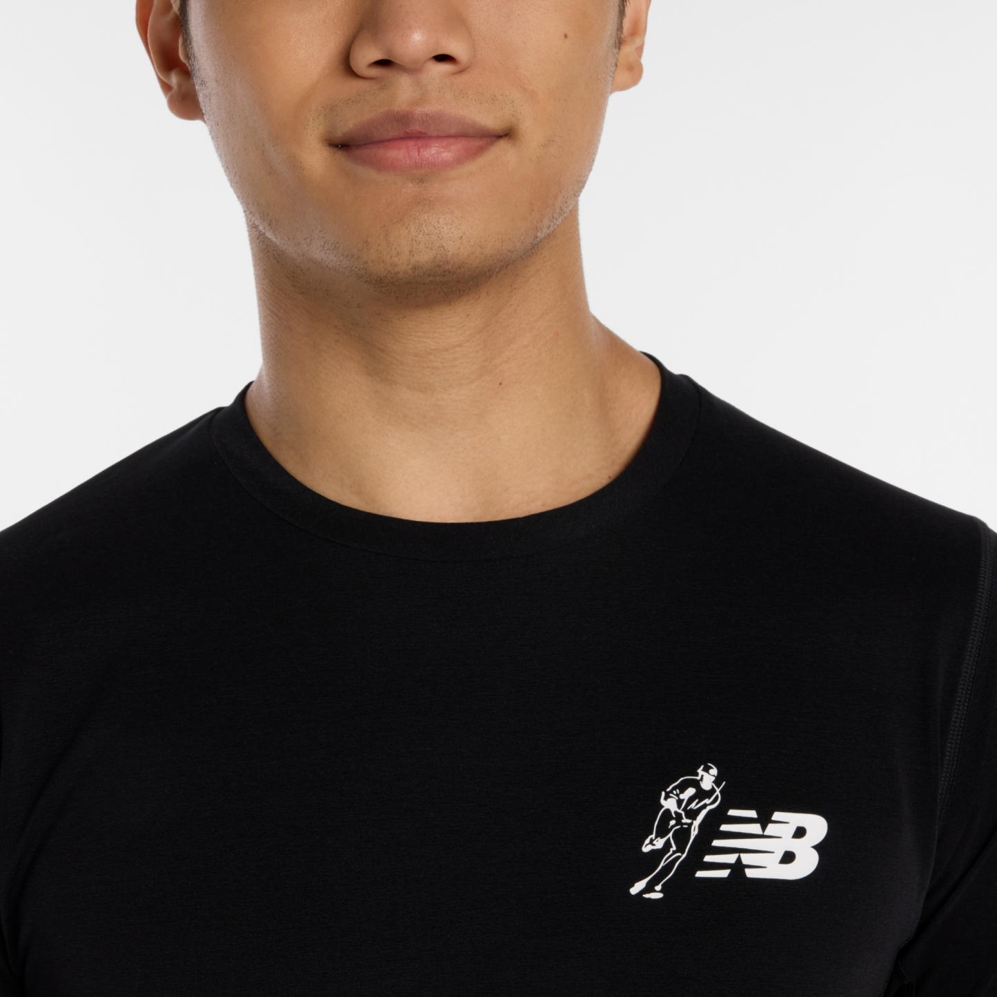 New Balance 大谷翔平シグネチャーパフォーマンス長袖トップ, MT61J32EBK