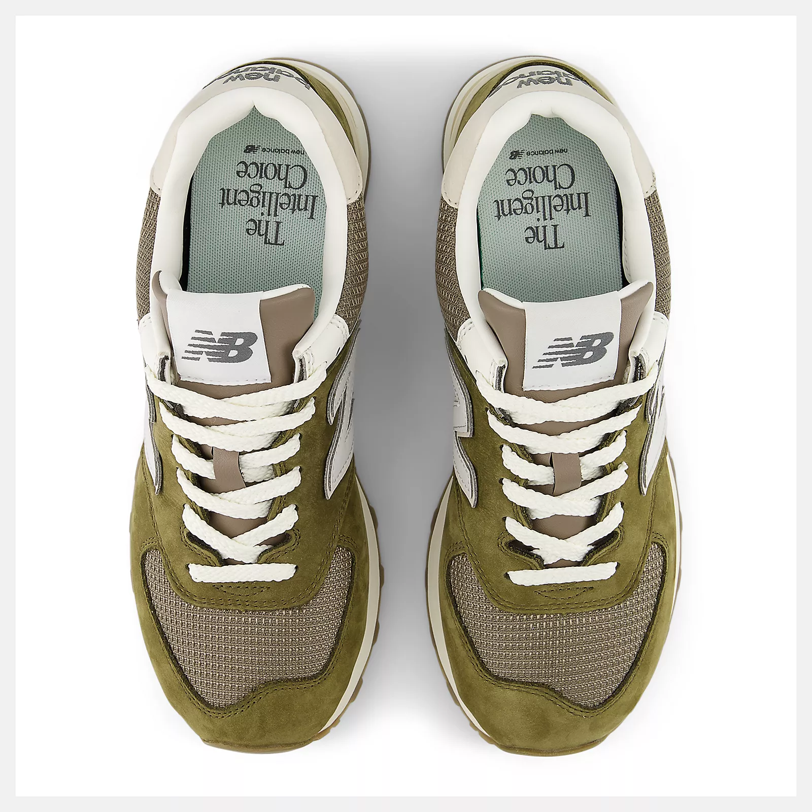 New Balance 574 U5742RG CALCIUM with DARK SILVER METALLIC