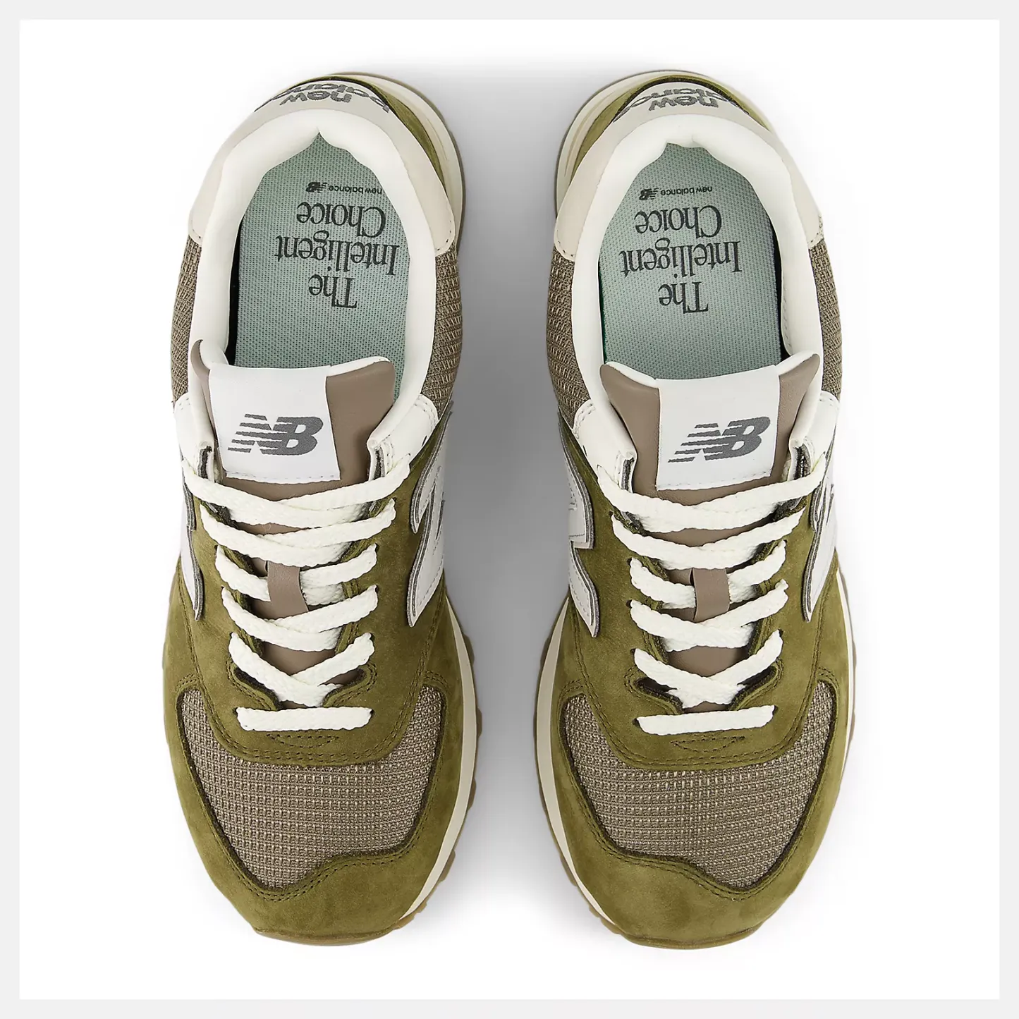 New Balance 574 U5742RG CALCIUM with DARK SILVER METALLIC