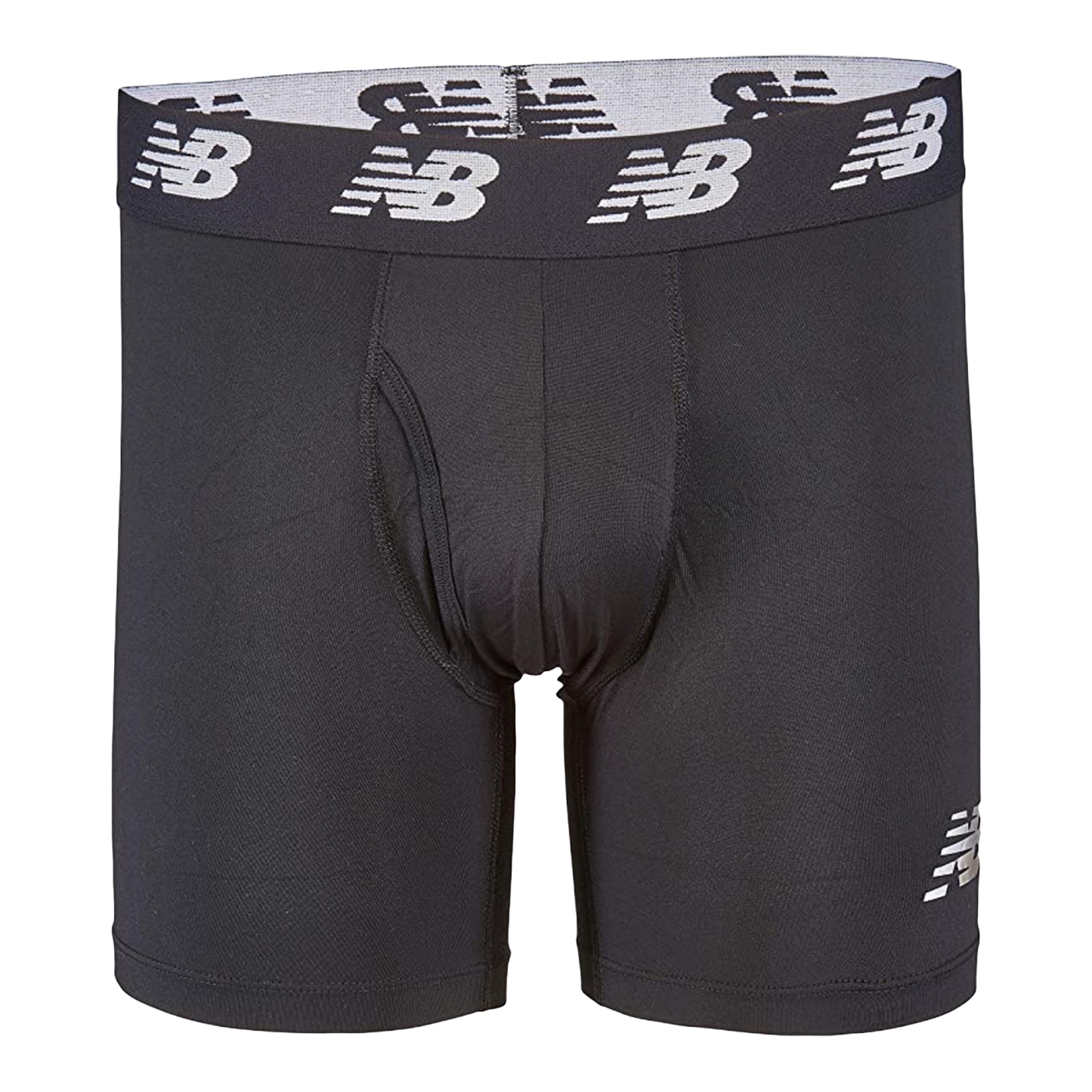 New Balance プレミアムボクサー 6インチ前開き3P, LAU13001BKK