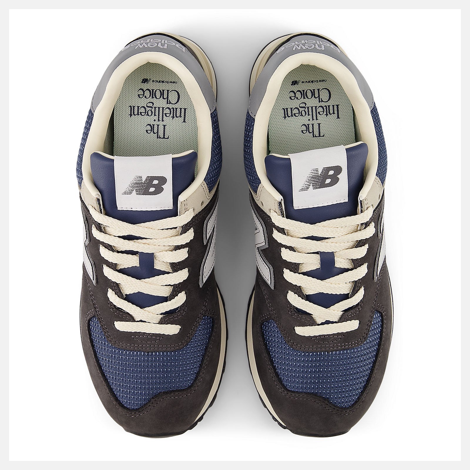 New Balance 574 U574SGG BLACK CEMENT with SLATE GREY