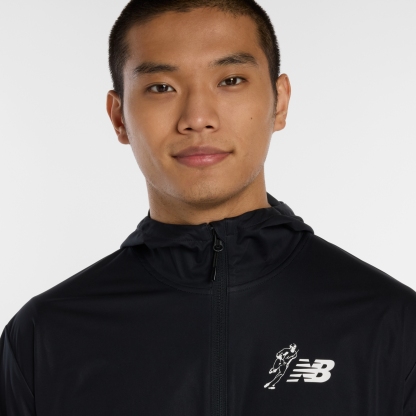 New Balance 大谷翔平シグネチャーパフォーマンスウォームアップジャケット, MT61B54UBK