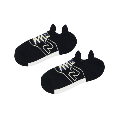 New Balance スニーカー柄パイルソックス, LAS35701OTS