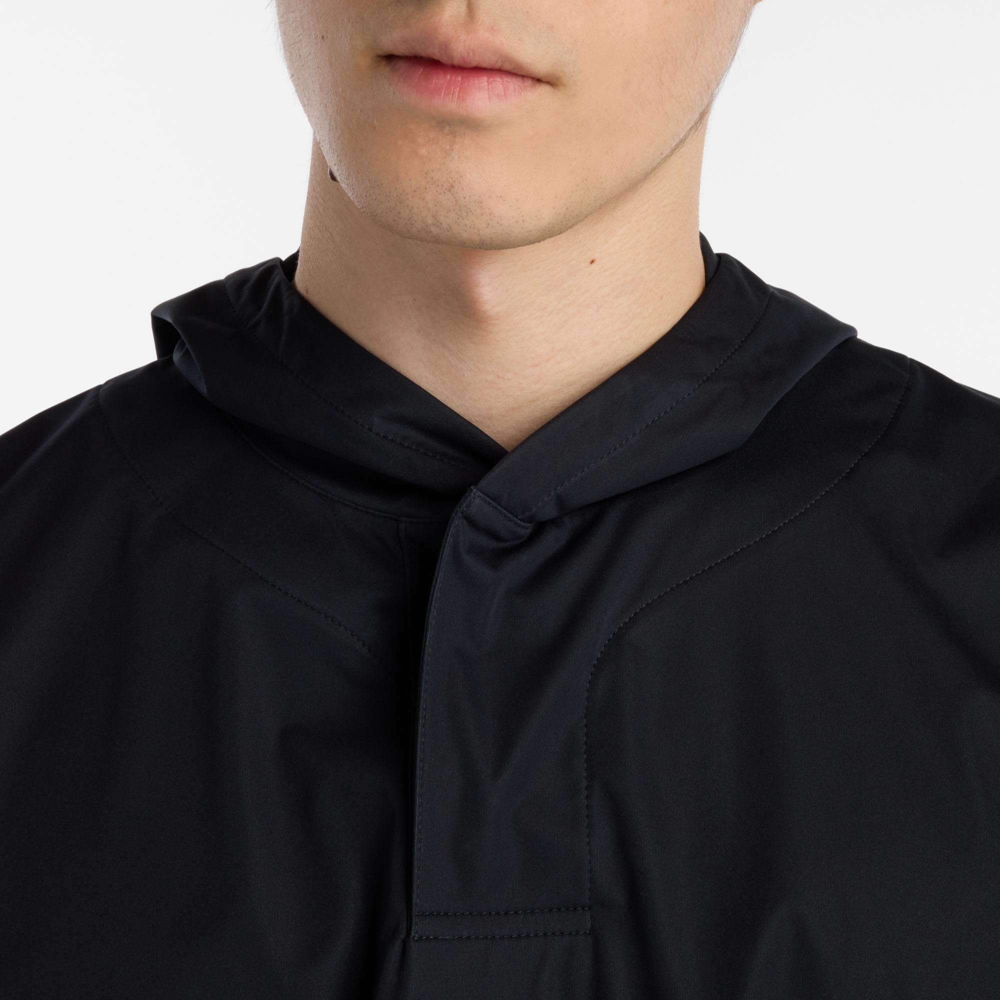 New Balance 大谷翔平シグネチャーパフォーマンス半袖フーディ, MT6141YGBK