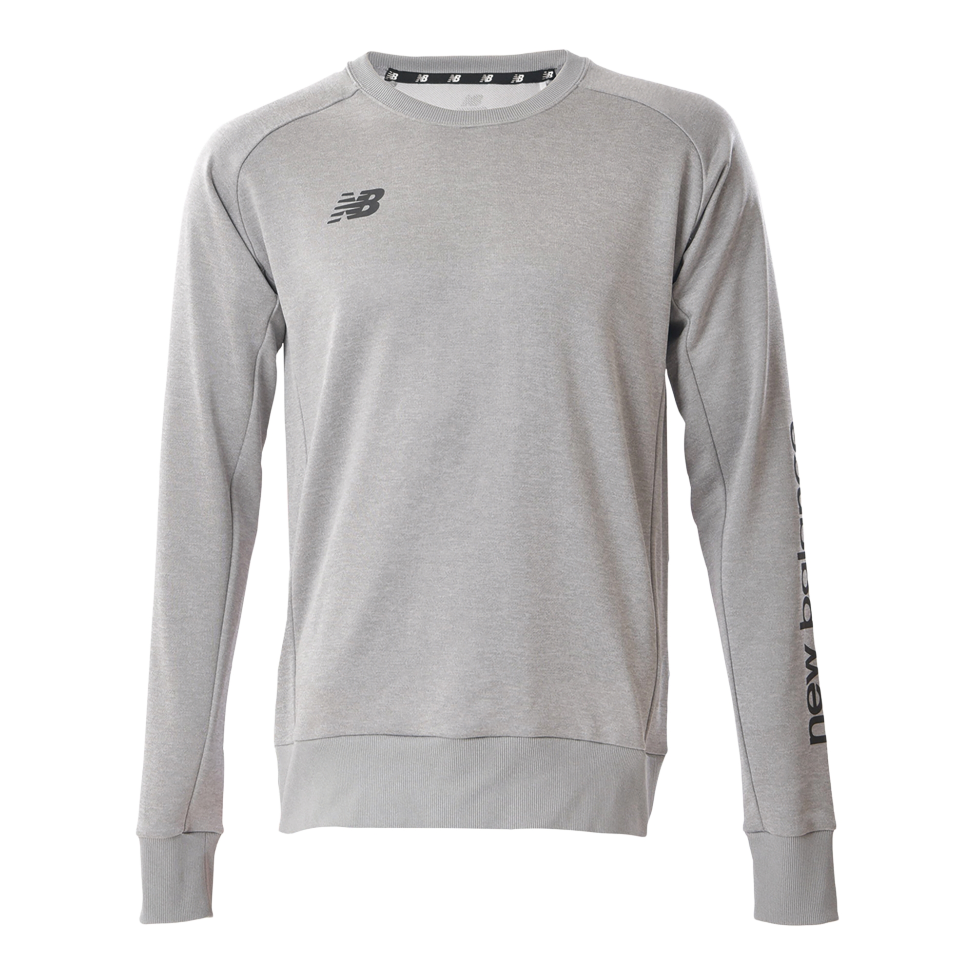 New Balance チームスウェット クルー, JMTF2380GR