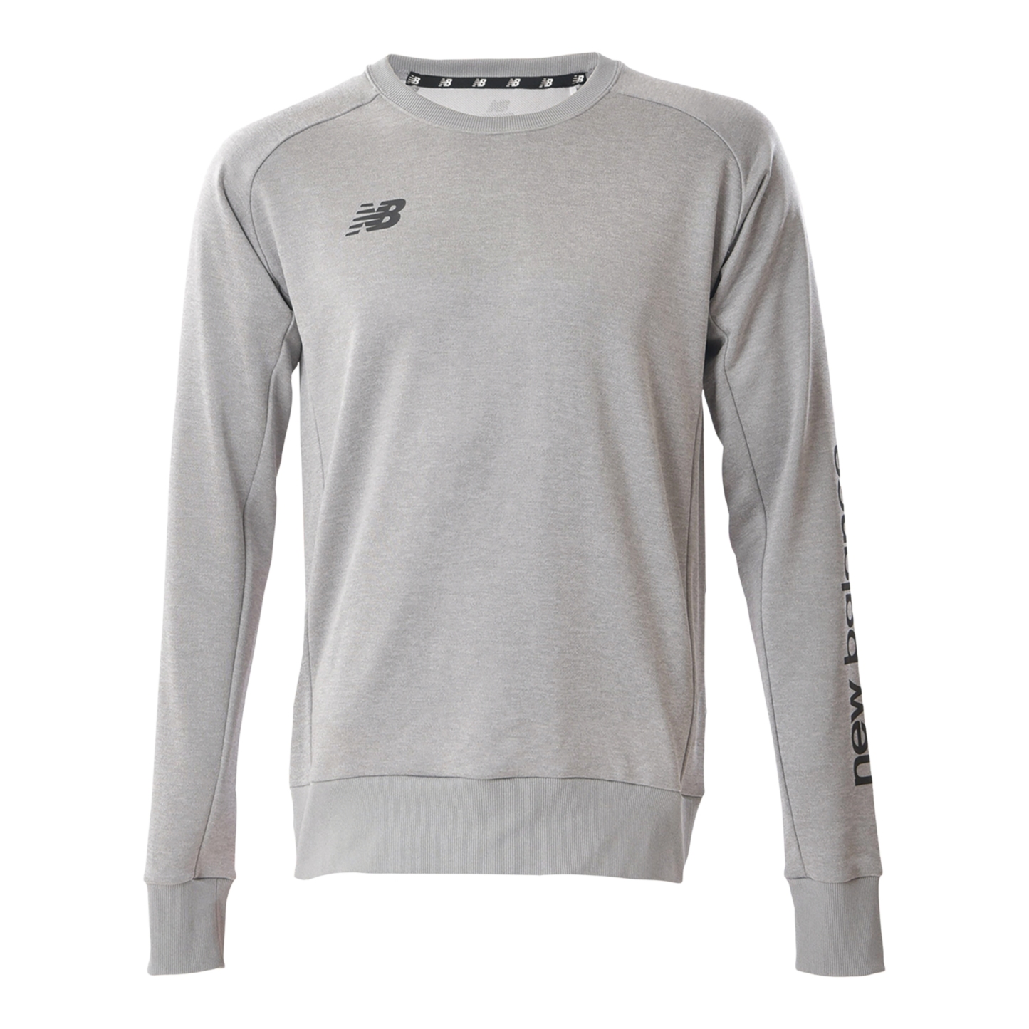 New Balance チームスウェット クルー, JMTF2380GR