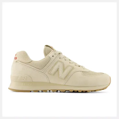 New Balance Lunar New Year 574 U5742EB SANDSTONE with SHADOW RED and GUM 090
