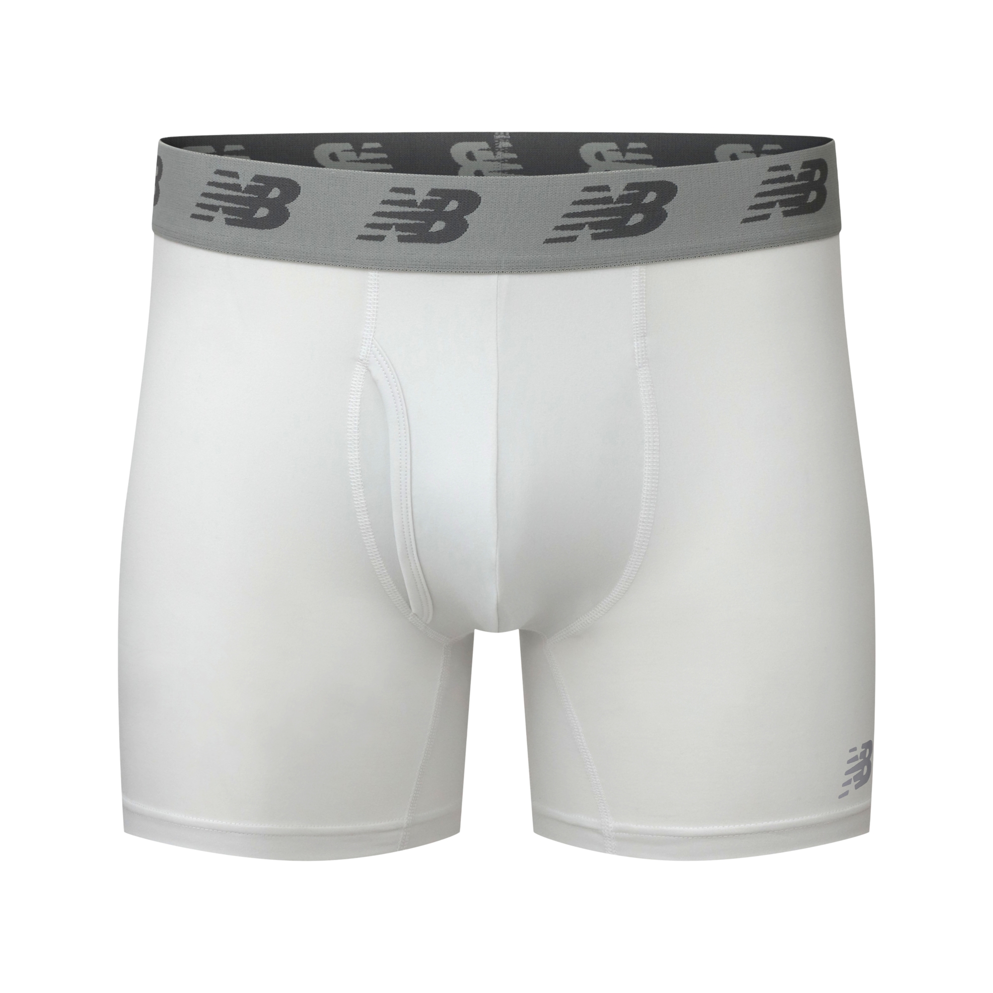 New Balance プレミアムボクサー 6インチ前開き3P, LAU13001FNG