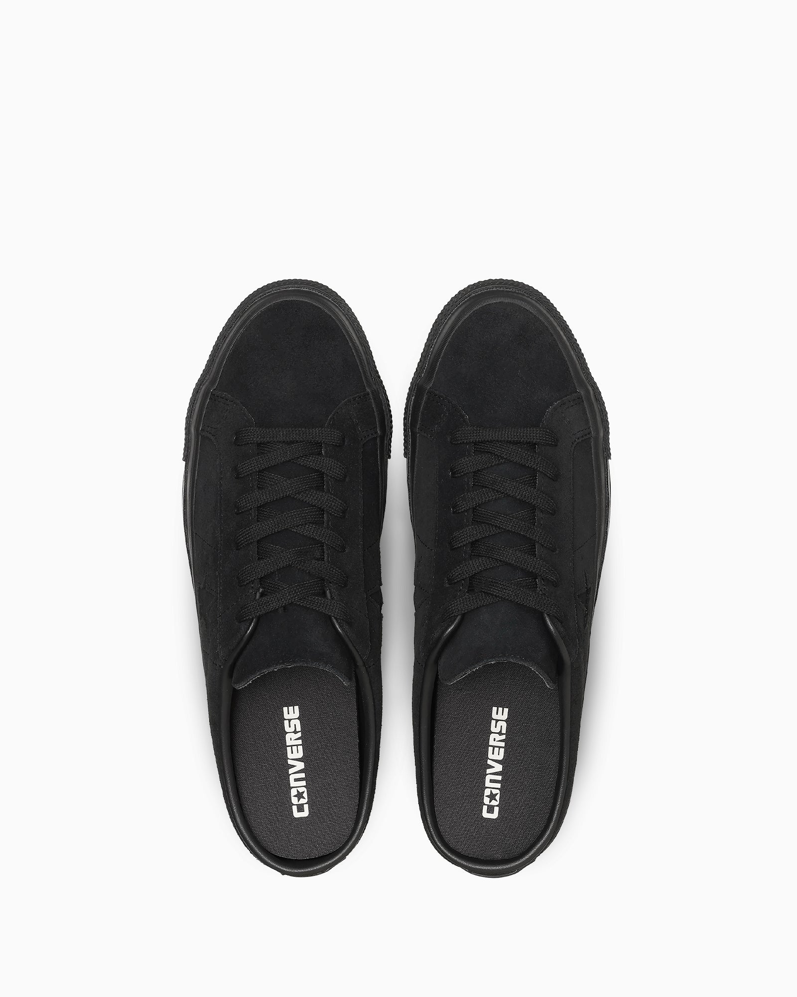 CONVERSE ONE STAR SUEDE MULE - ブラックモノクローム - 4