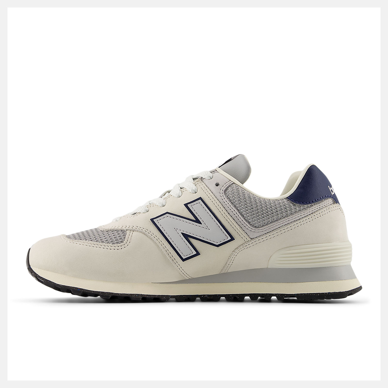 New Balance 574 U574SRR SEA SALT with NB NAVY