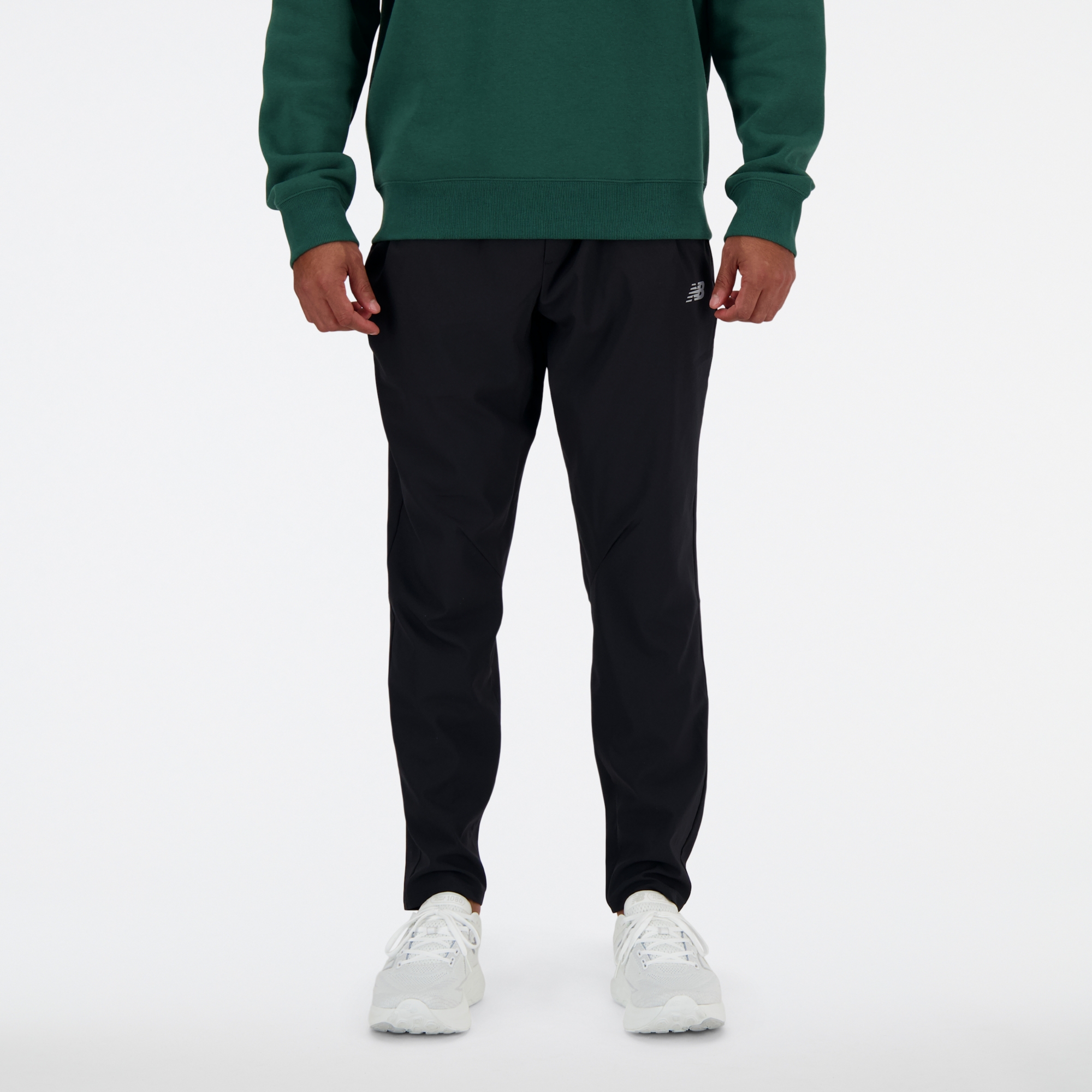 New Balance AC テーパードパンツ28インチ（レギュラー）, AMP41060BK