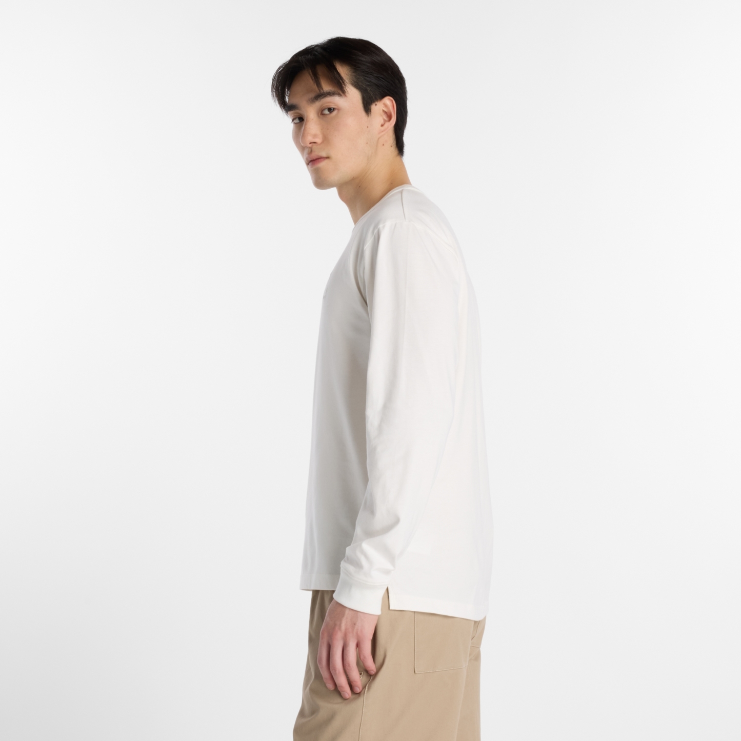 New Balance 大谷翔平シグネチャーヘビーオンス長袖Tシャツ, MT61035MSST