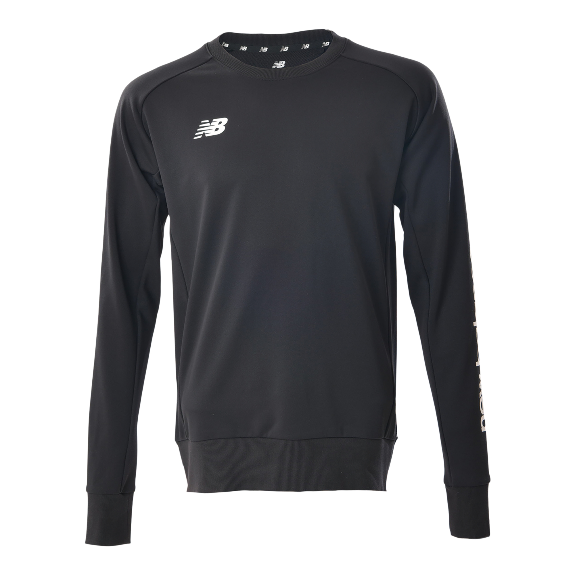 New Balance チームスウェット クルー, JMTF2380BK