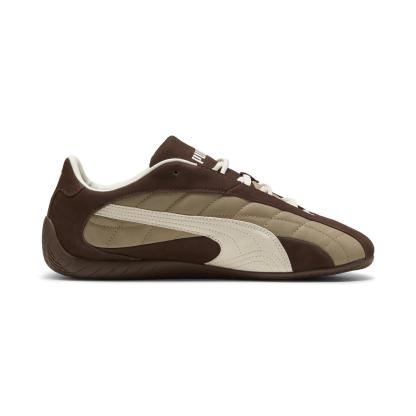 PUMA SPEEDCAT PLUS QUILTED - 01E.BROWN/W.WH