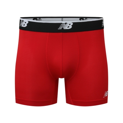 New Balance メッシュボクサー 5インチ前閉じ3P, LAU13015AS1