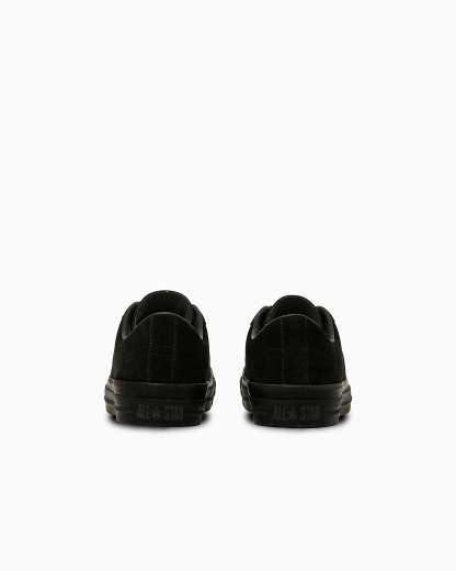 CONVERSE ONE STAR SUEDE - ブラックモノクローム - 5