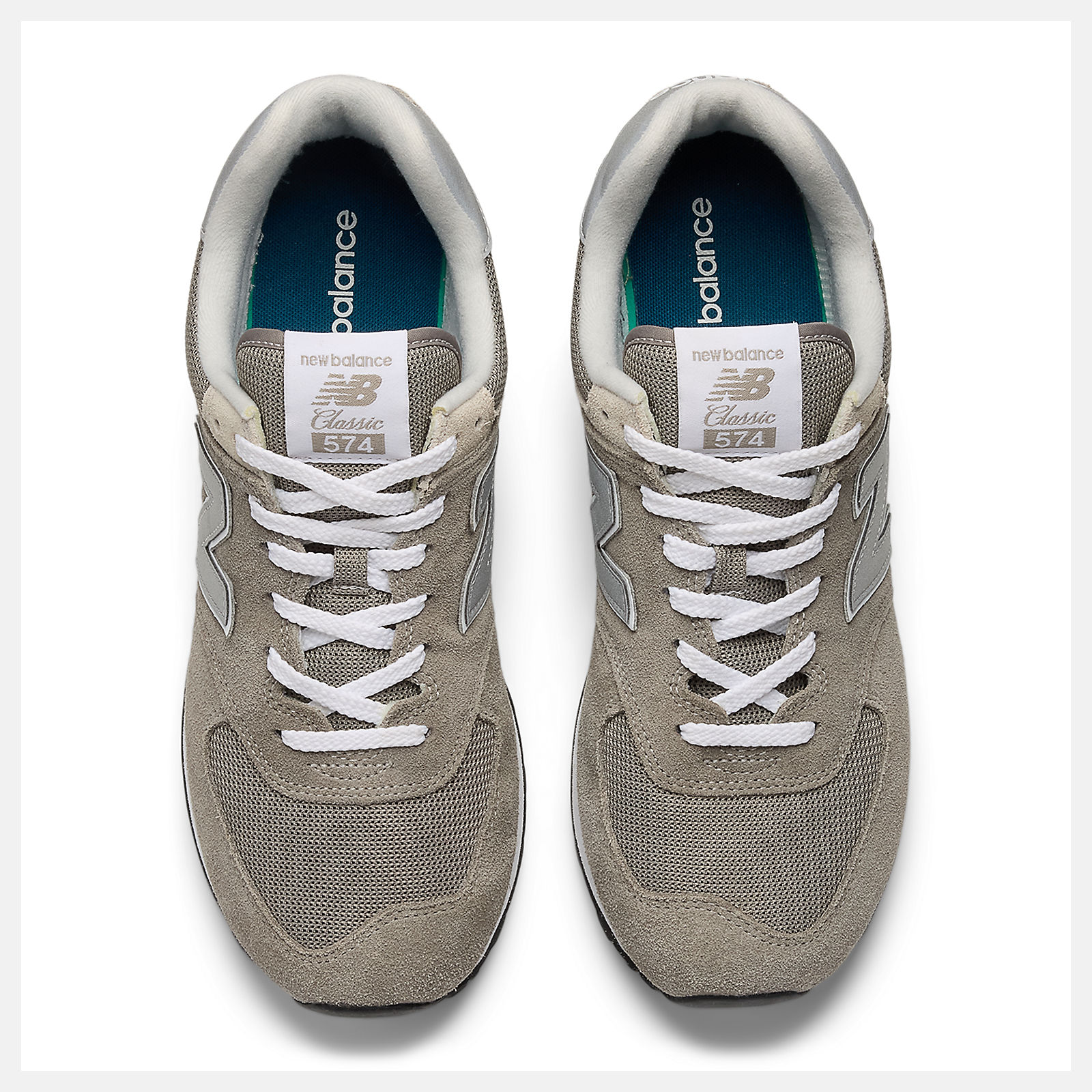 New Balance 574 Core ML574EVG Grey with WHITE