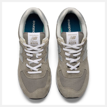 New Balance 574 Core ML574EVG Grey with WHITE