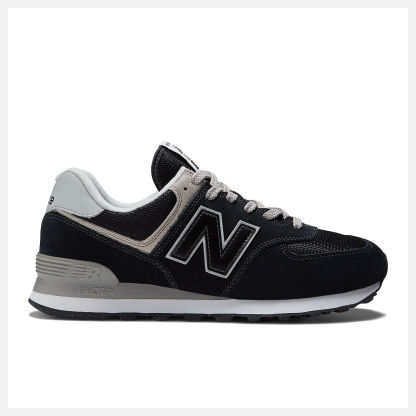 New Balance 574 Core ML574EVB BLACK with WHITE