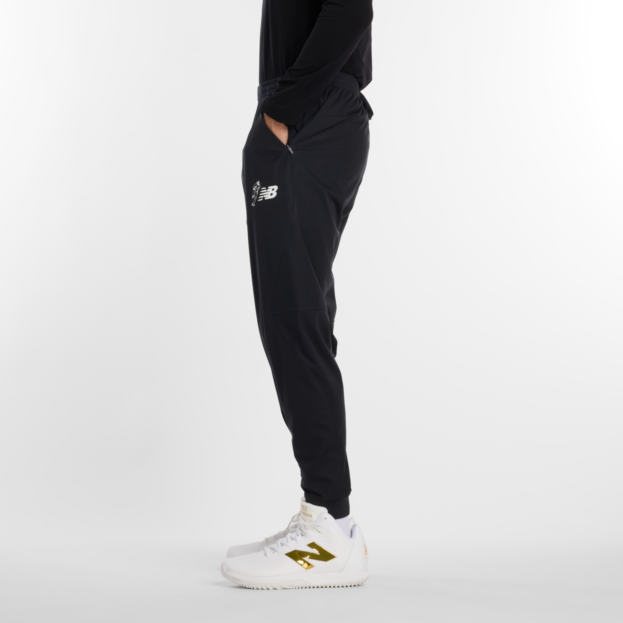 New Balance 大谷翔平シグネチャーパフォーマンスウォームアップパンツ, MB61V3U7BK