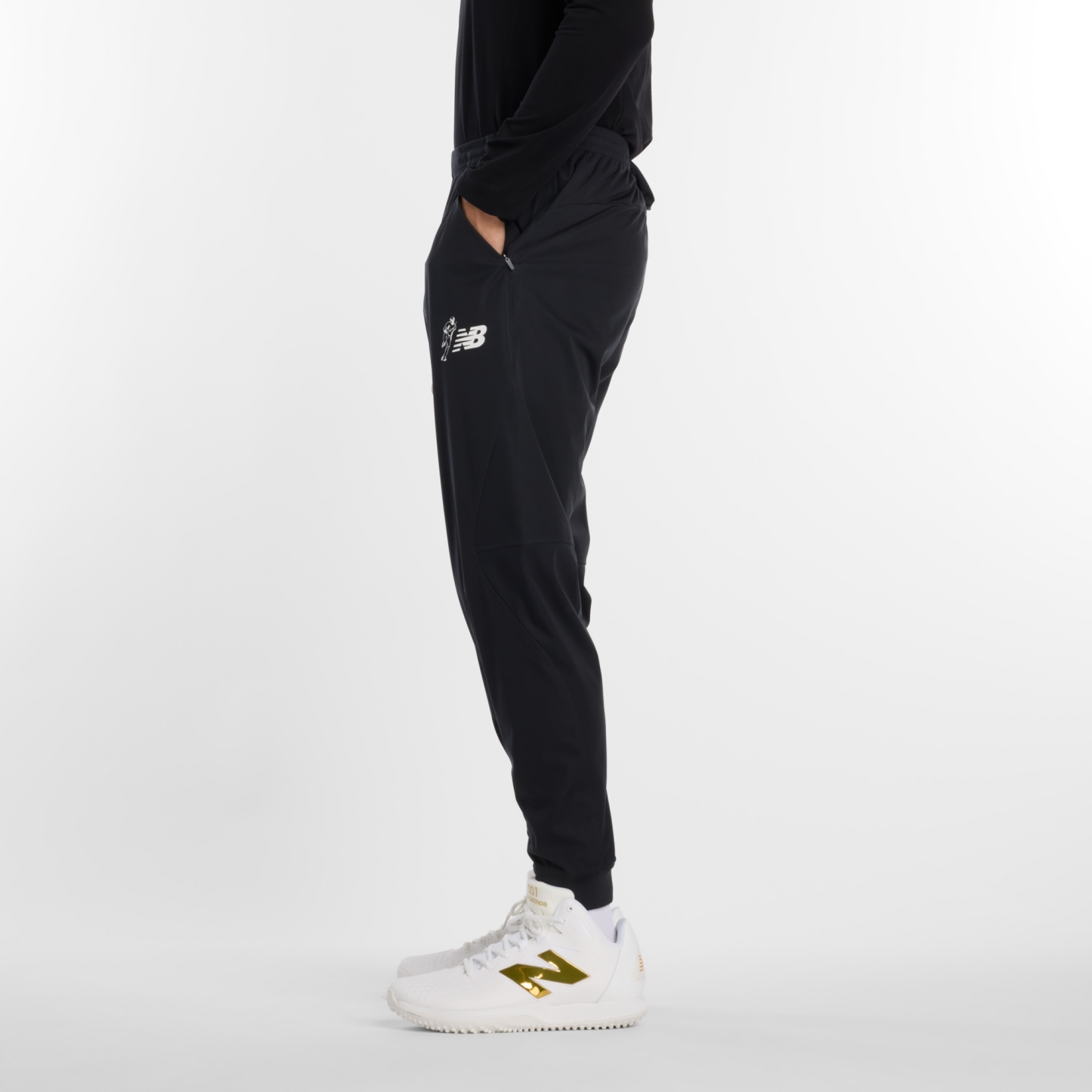 New Balance 大谷翔平シグネチャーパフォーマンスウォームアップパンツ, MB61V3U7BK