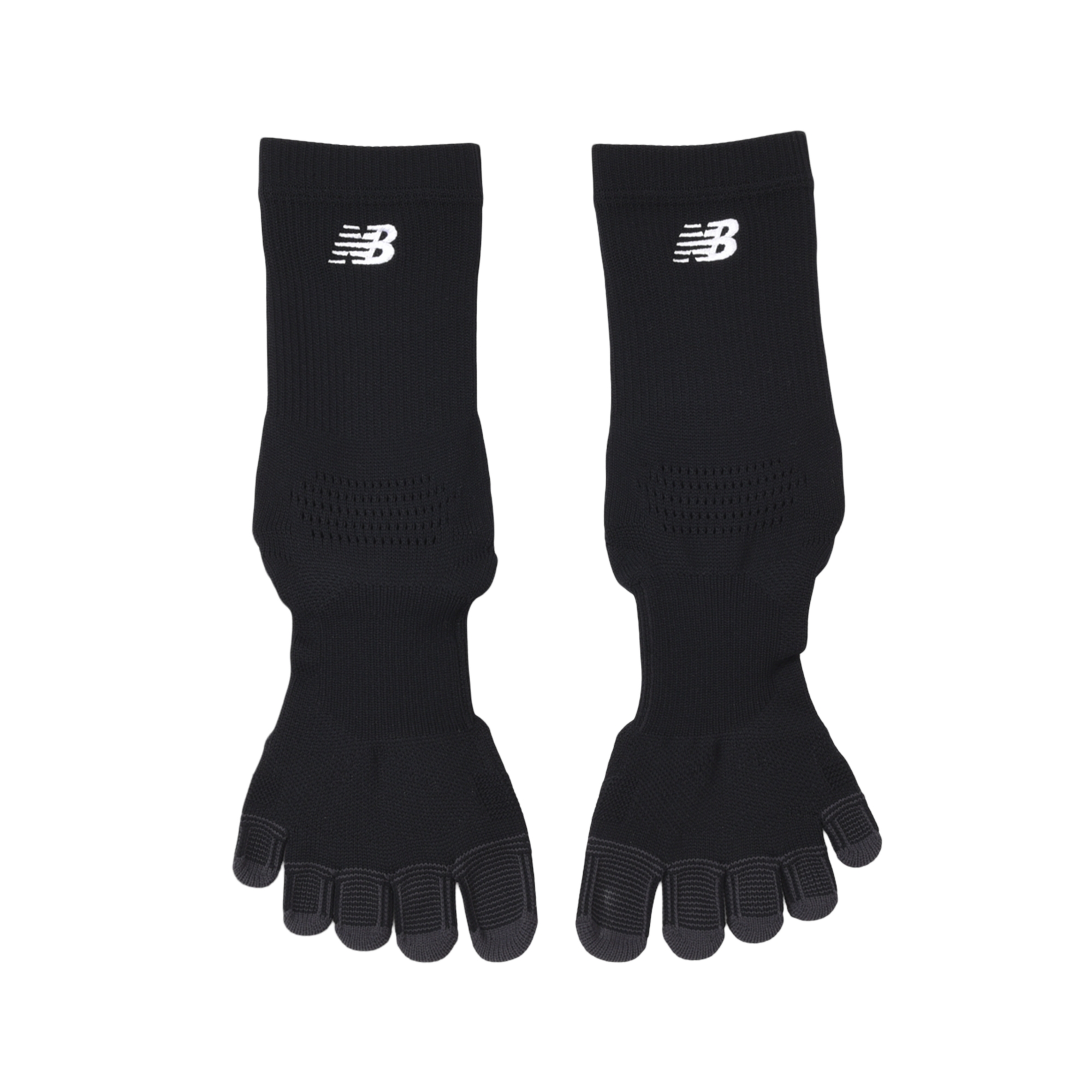 New Balance 5本指グリップソックス, LAS45682BK