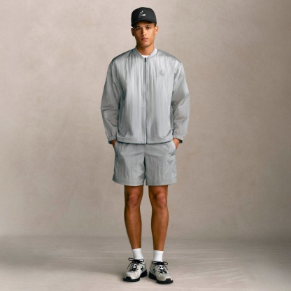 New Balance 大谷翔平シグネチャークリンクルナイロンジャケット, MJ61T0GGAAQ