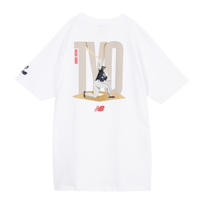 New Balance 大谷翔平シグネチャー Made in USA ショートスリーブTシャツ #1, MT61E7L4WT