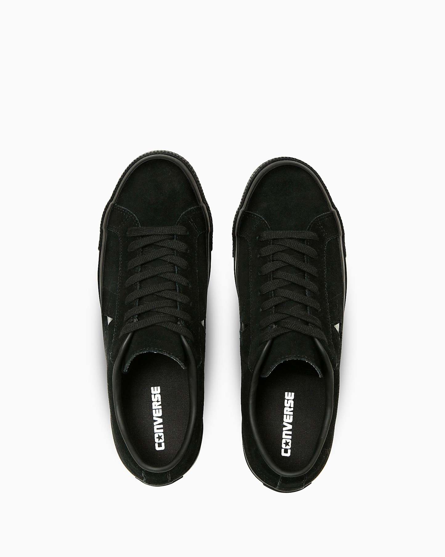 CONVERSE ONE STAR SUEDE - ブラックモノクローム - 4