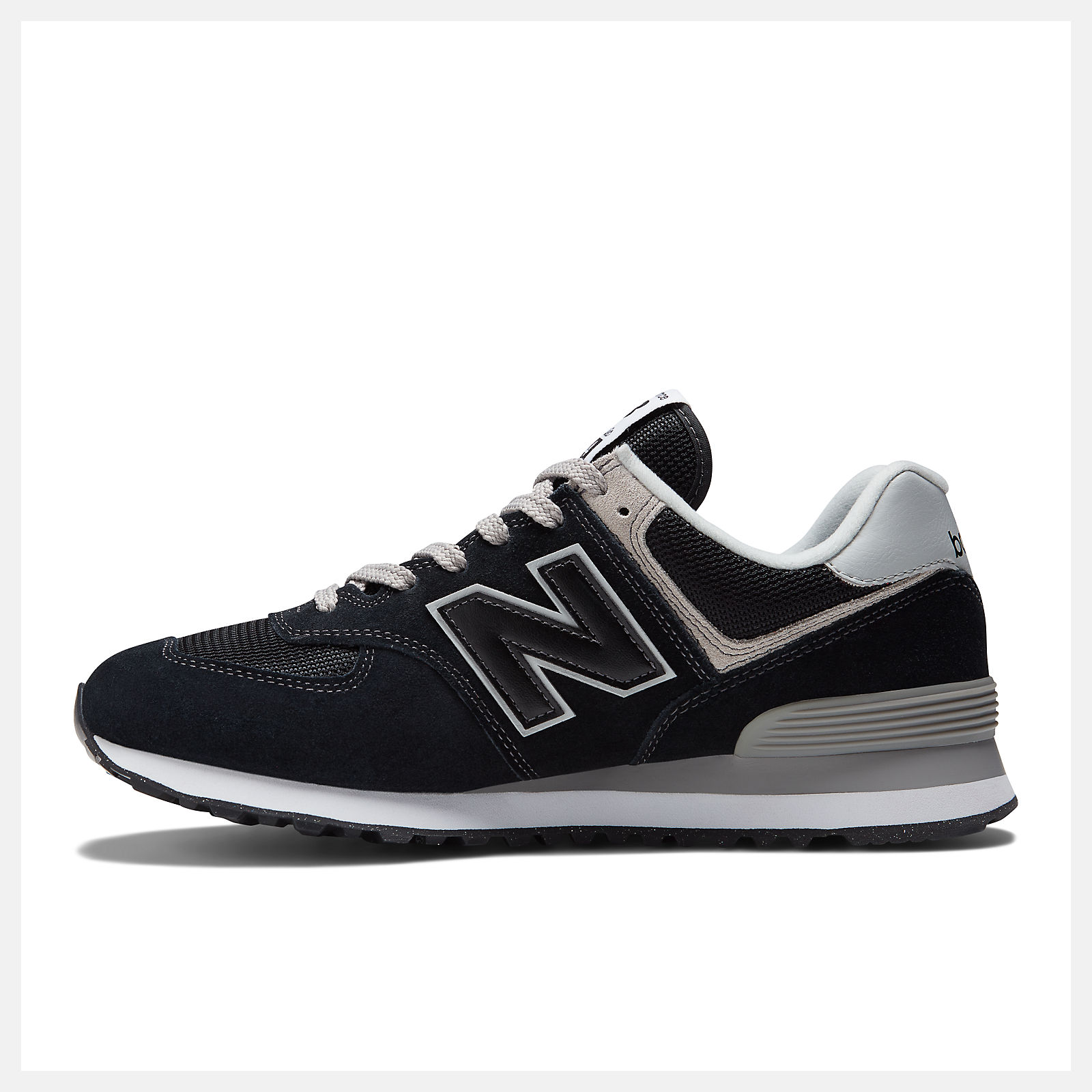 New Balance 574 Core ML574EVB BLACK with WHITE