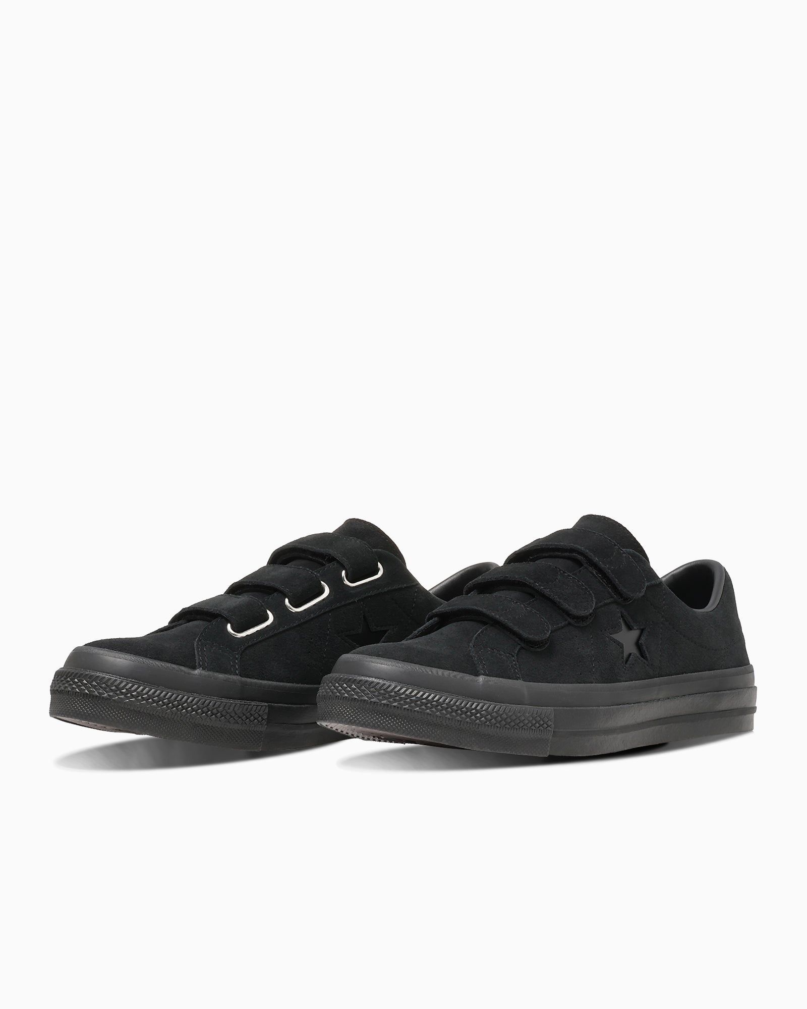 CONVERSE ONE STAR SUEDE V-3 - ブラックモノクローム - 2