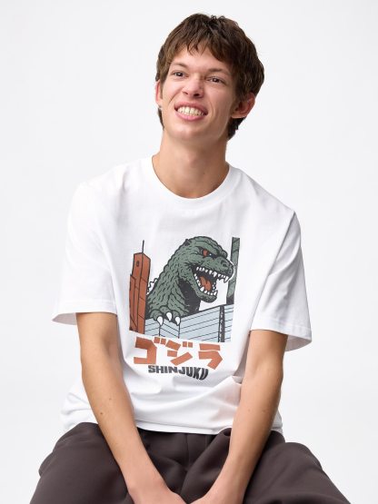 グラフィックT GODZILLA - 00 WHITE