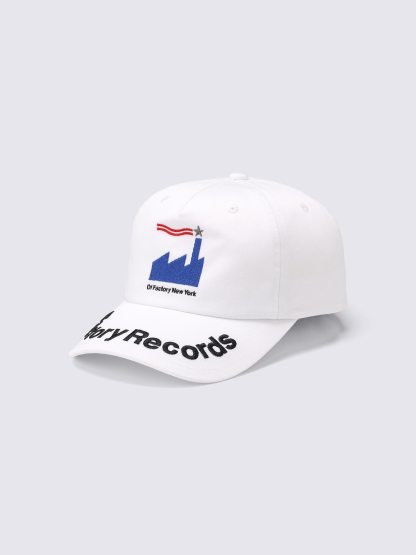 UVカットツイルキャップ Factory Records 1 - 00 WHITE