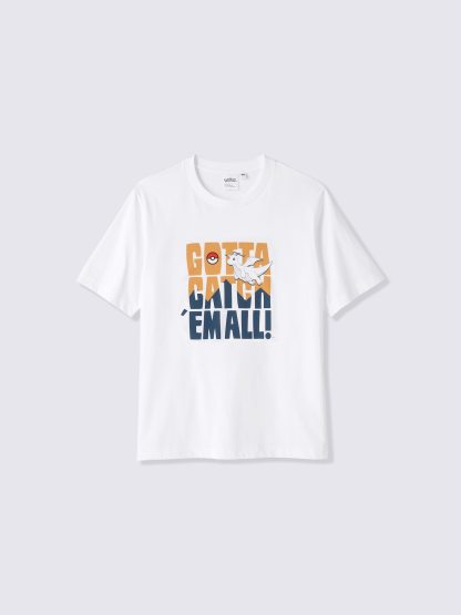 グラフィックT Pokémon - 00 WHITE