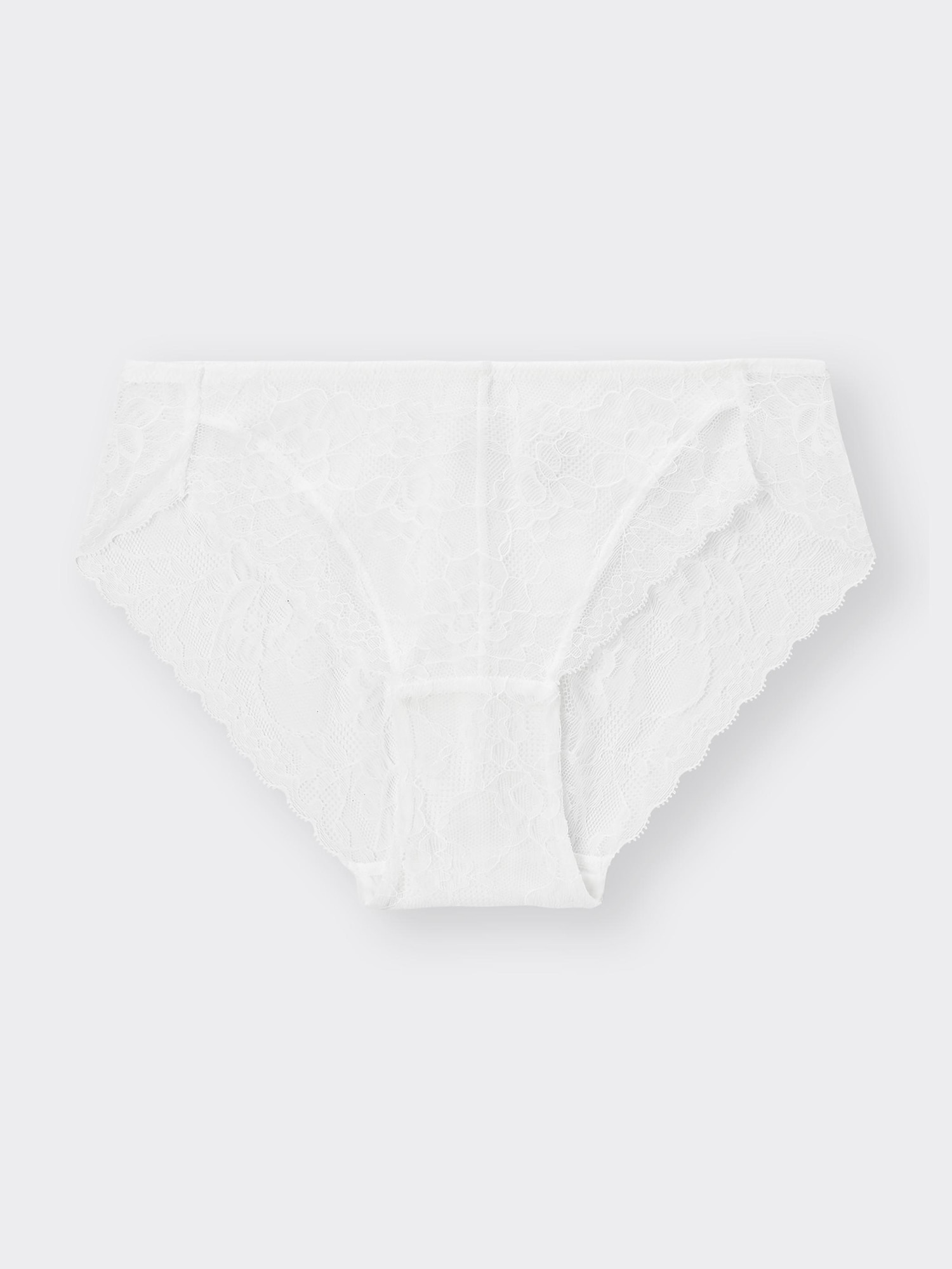 総レースショーツ(レギュラー) - 01 OFF WHITE