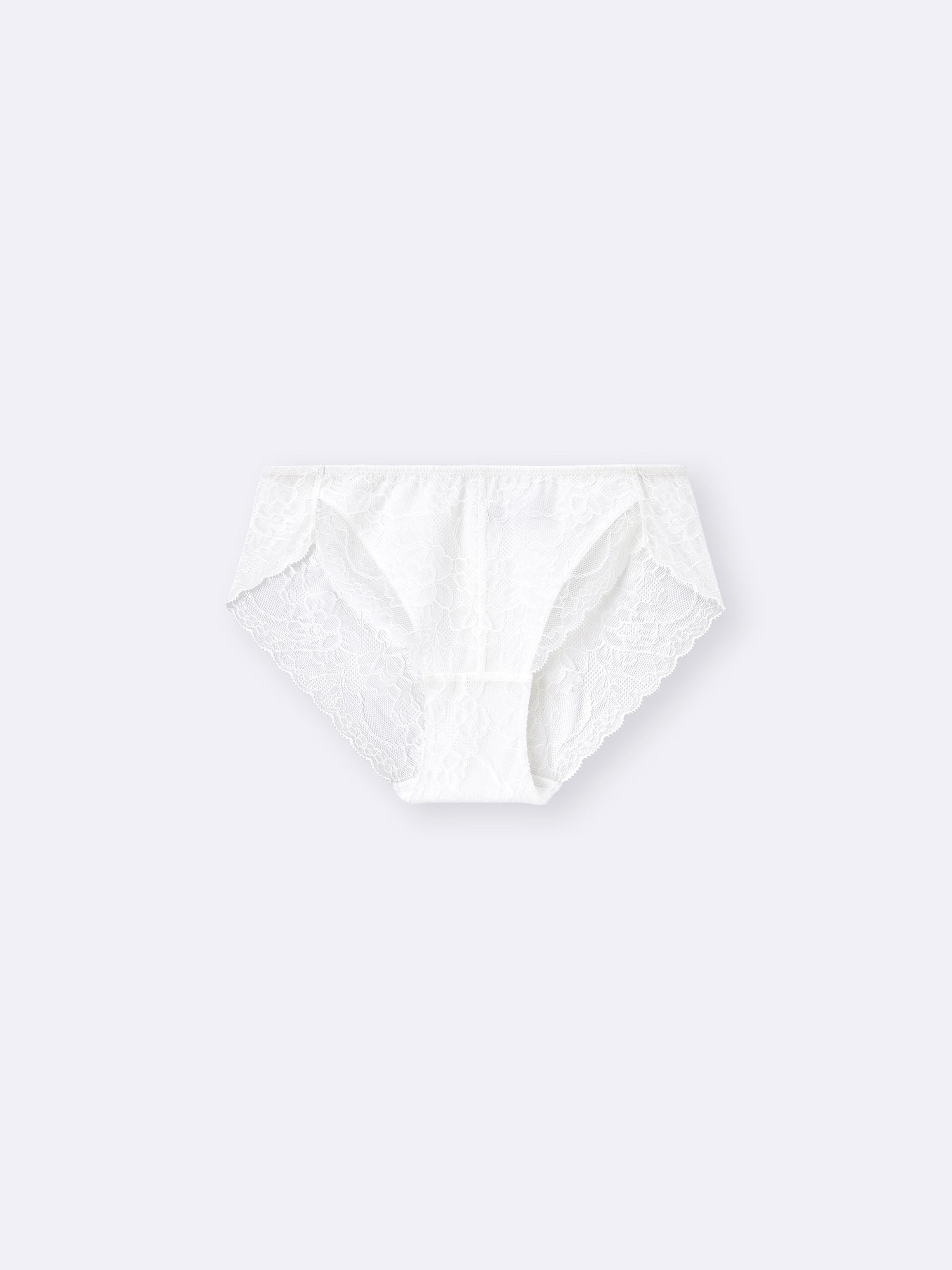 総レースショーツ - 01 OFF WHITE
