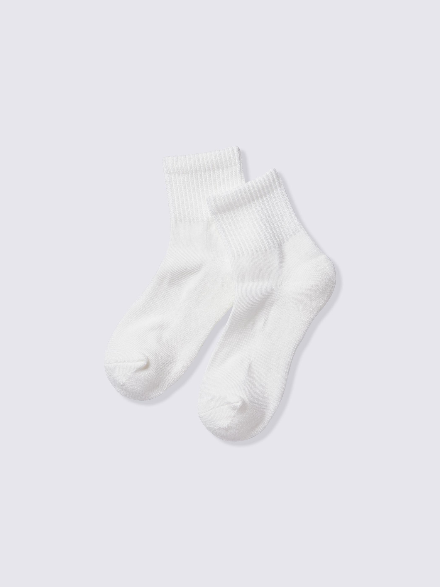 リブパイルアンクルソックス - 01 OFF WHITE