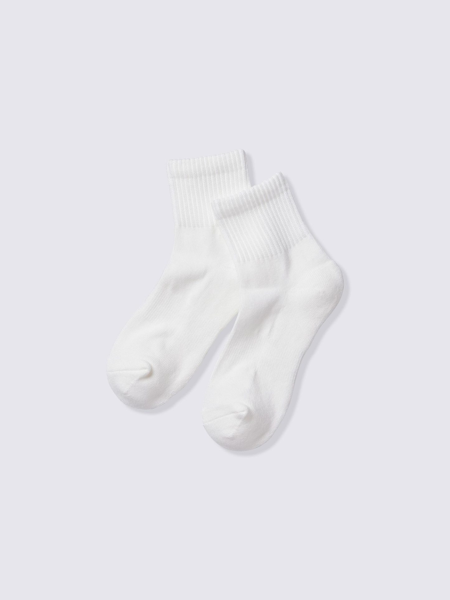 リブパイルアンクルソックス - 01 OFF WHITE