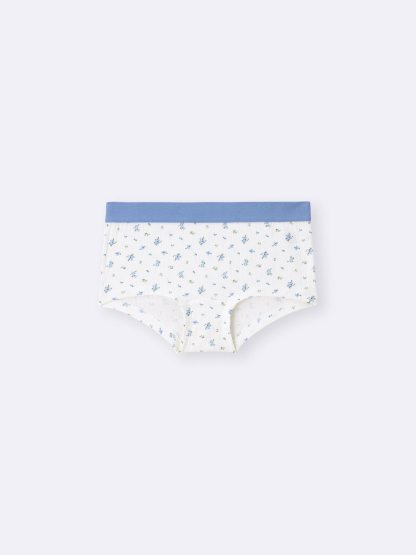 ボクサーショーツ(フラワー) - 01 OFF WHITE