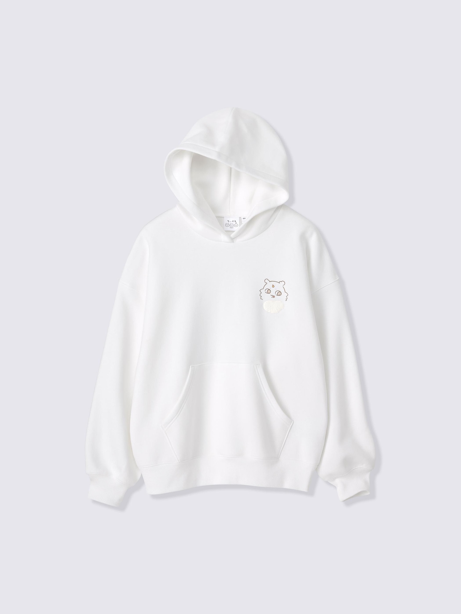 スウェットパーカ CHIIKAWA - 01 OFF WHITE