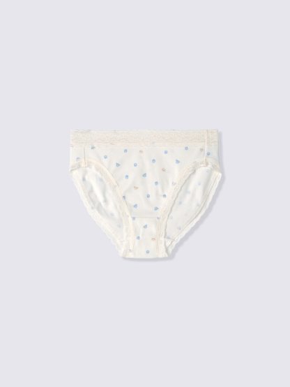 レギュラーショーツ(ローズ) - 01 OFF WHITE