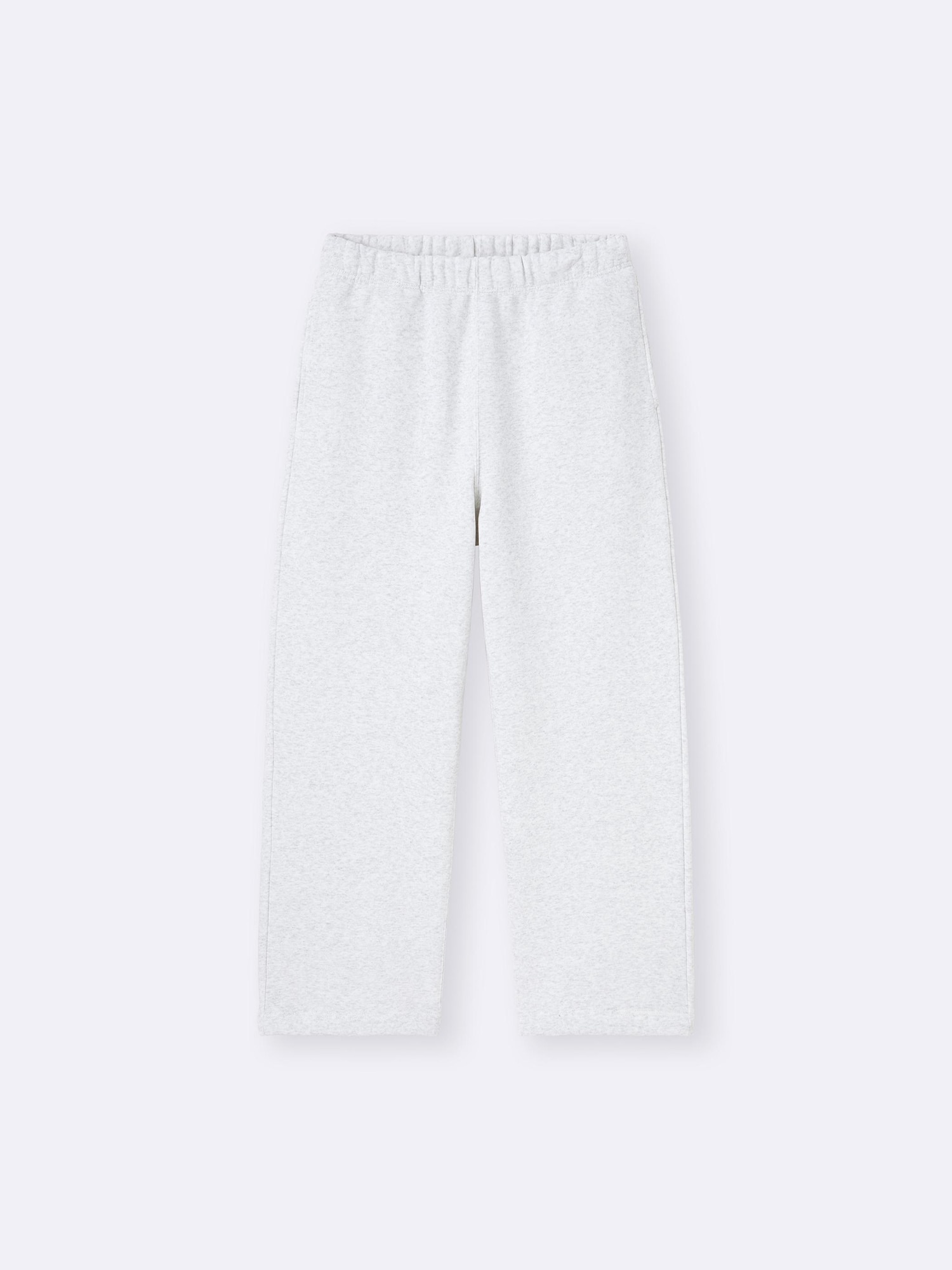 ヘビーウェイトスウェットワイドストレートパンツ(丈標準69.0～73.0cm) - 02 LIGHT GRAY