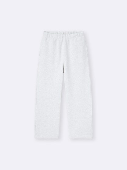 ヘビーウェイトスウェットワイドストレートパンツ(丈標準69.0～73.0cm) - 02 LIGHT GRAY