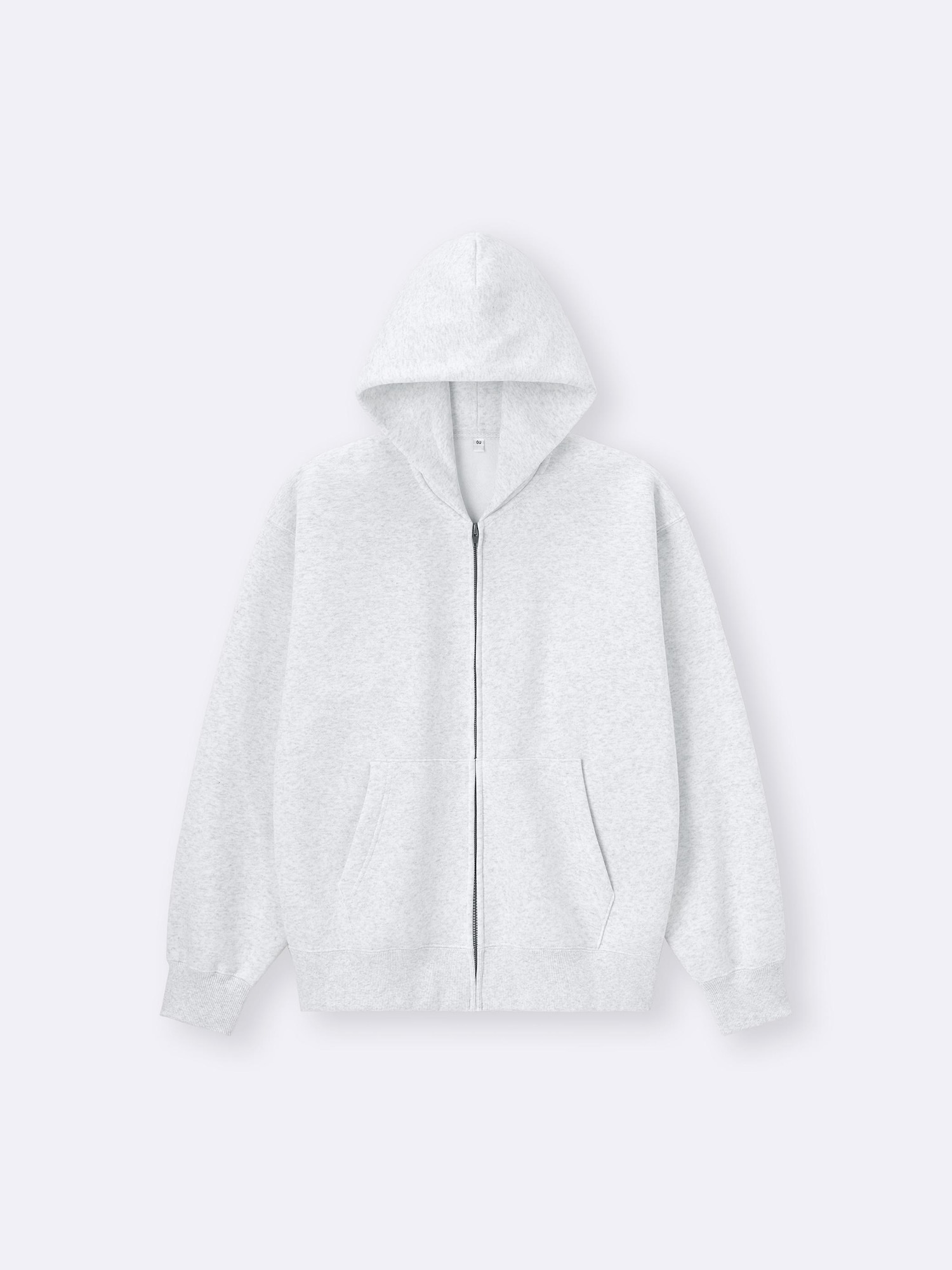 ヘビーウェイトスウェットフルジップパーカ(2025年度冬商品) - 02 LIGHT GRAY